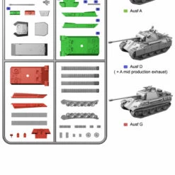 Flash Sale ✨ WWII German Panther Tank (5) 15mm Plastic Soldiers 👏 -megahobby Sales Store PSC 15mm Panther 400 02.jpg 53614.1481743479