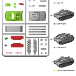 Promo β€οΈ WWII German StuG III F8/G (Early/Late) w/Assault Gun (5) 15mm Plastic Soldiers π 5 Promo β€οΈ WWII German StuG III F8/G (Early/Late) w/Assault Gun (5) 15mm Plastic Soldiers π -megahobby Sales Store PSC 15mm StugIII earlyG 300 01.jpg 53841.1481742446