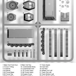 Best Pirce ✔️ 15mm WWII Russian T34 76/85 Tanks (5) 1/32 Plastic Soldier 😍 -megahobby Sales Store PSC T34 15mm 300px 01.jpg 65262.1481734168