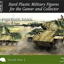 Flash Sale ✨ WWII German Panther Tank (5) 15mm Plastic Soldiers 👏