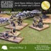 Brand new 🧨 WWII Russian Infantry (56) w/Heavy Weapons 15mm Plastic Soldiers 🎁