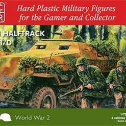 Flash Sale 💯 WWII German SdKfz 251/D Halftrack (3) & Crew (24) 1/72 Plastic Soldiers 😍