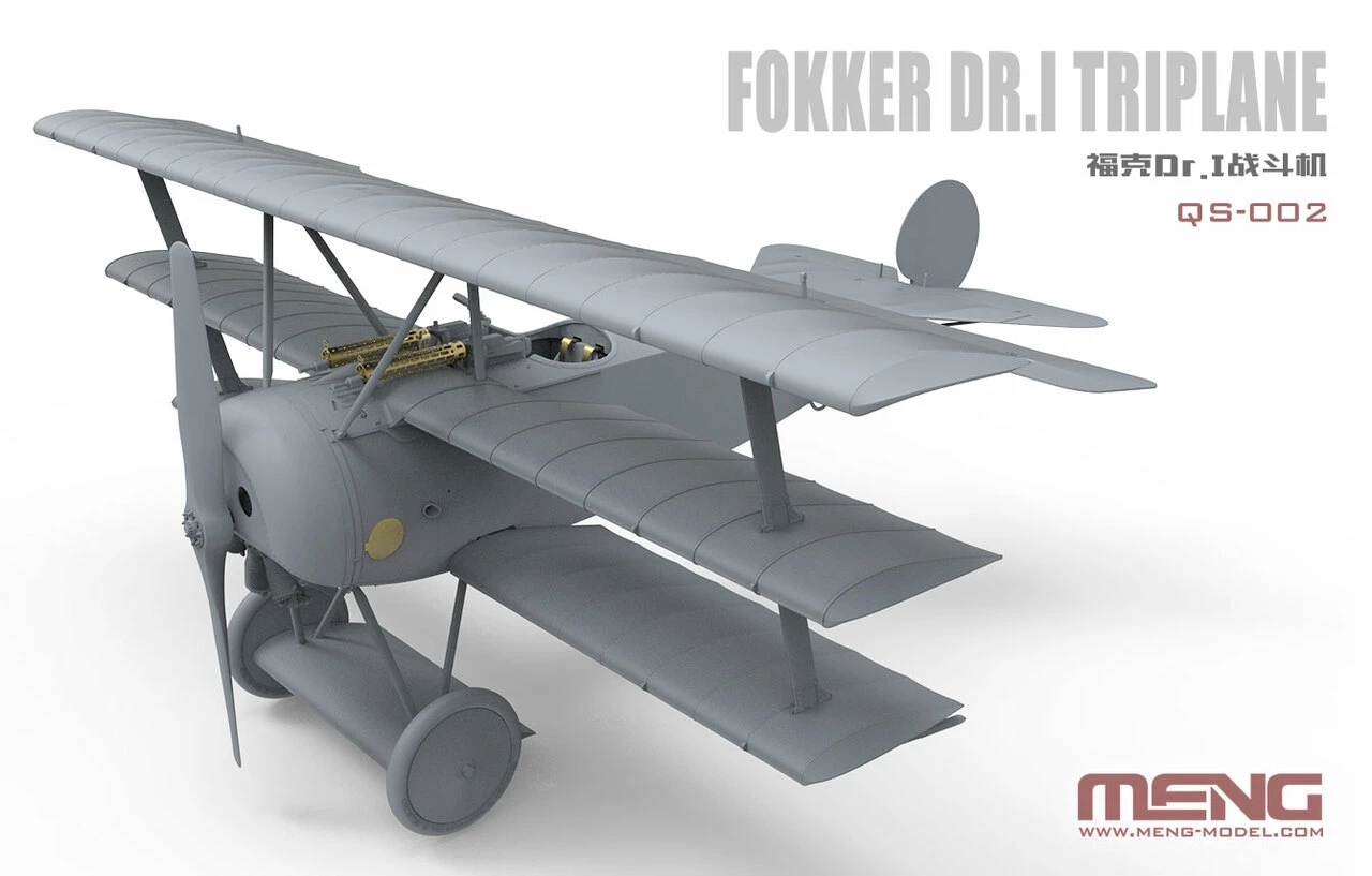 Cheapest βοΈ Fokker Dr.I Triplane 1/32 Meng Models π 3 Cheapest βοΈ Fokker Dr.I Triplane 1/32 Meng Models π - Image 3
