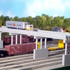 Buy ❤️ 150' Modern Highway Overpass w/Piers (4) HO Rix Products 😀