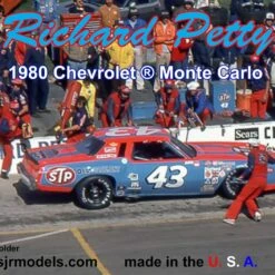 Budget 🧨 Richard Petty #43 Chevrolet Monte Carlo 1980 Race Car 1/24 Salvinos JR 😍