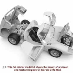 Coupon 🧨 Ford GT40 Mk II Race Car 1/12 Meng Models 👏 -megahobby Sales Store RS 002 9 59122.1608820091