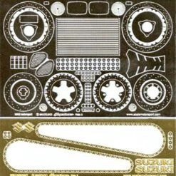 Best Sale ⭐ Suzuki Hayabusa Motorcycle Photo-Etch Detail Set (For TAM) 1-12 Scale Motorsport 🔥
