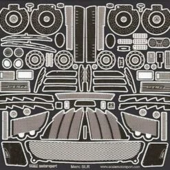 Promo 👍 Mercedes Benz SLR McLaren Photo-Etch Detail Set (For TAM) 1/24 Scale Motorsport 🌟