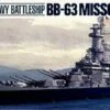 Budget 🌟 USS Missouri BB-63 1-700 Tamiya 👍