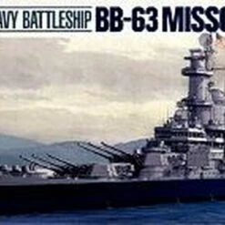 Budget 🌟 USS Missouri BB-63 1-700 Tamiya 👍