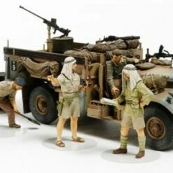 Outlet 👍 British LRDG Command Car, North Africa 1/35 Tamiya ✨