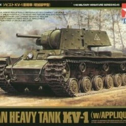 Promo ✨ KV1 Heavy Tank w/Applique Armor 1/48 Tamiya ❤️