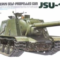 Cheapest ❤️ Russian JSU152 Tank w/Heavy Self-Propelled Gun 1/35 Tamiya 🔔