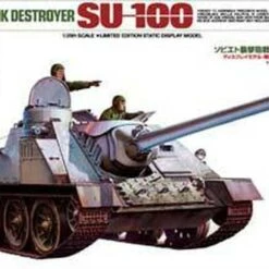 Wholesale ❤️ Russian Su100 Tank Destroyer w/Weathering Set 1/35 Tamiya 🎁