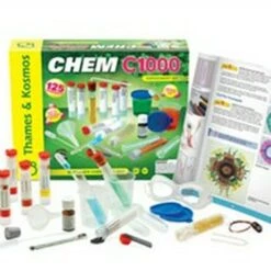 Cheapest 💯 Chem C1000 Chemistry Experiment Kit 2011 Edition (125 Experiments) Thames & Kosmos 🎉