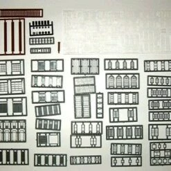 Best Sale 💯 Windows, Doors & Parts Assortment (164) N Tichy Trains 🧨