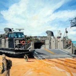Promo ✨ LCAC SMC Landing Craft/Air Cushion 1/144 Trumpeter 💯