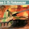 Discount 🛒 German E-75 Flakpanzer Tank 1/35 Trumpeter 🤩