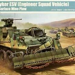 Wholesale 🎁 M1132 Stryker Engineer Squad Vehicle (ESV) with Surface Mine Plow 1/35 Trumpeter 😍