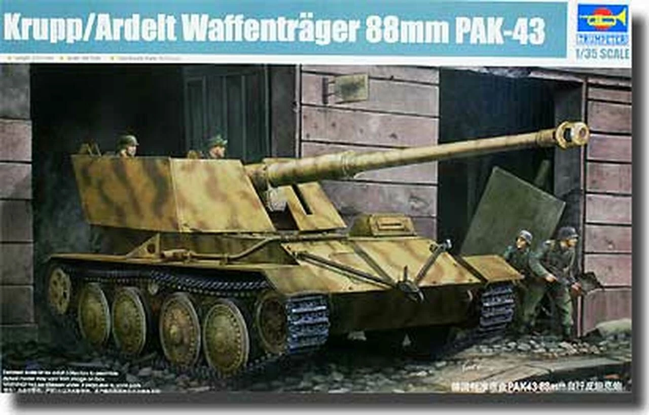 Deals π German Krupp/Ardelt 88mm Pak 43 Waffentrager Weapons Carrier 1/35 Trumpeter β¨ 1 Deals π German Krupp/Ardelt 88mm Pak 43 Waffentrager Weapons Carrier 1/35 Trumpeter β¨