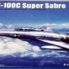 Promo ⭐ F-100C Super Sabre Fighter 1/72 Trumpeter 🎁