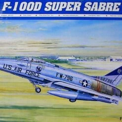 Budget 🎁 F-100D Super Sabre Attack 1/32 Trumpeter 🎁