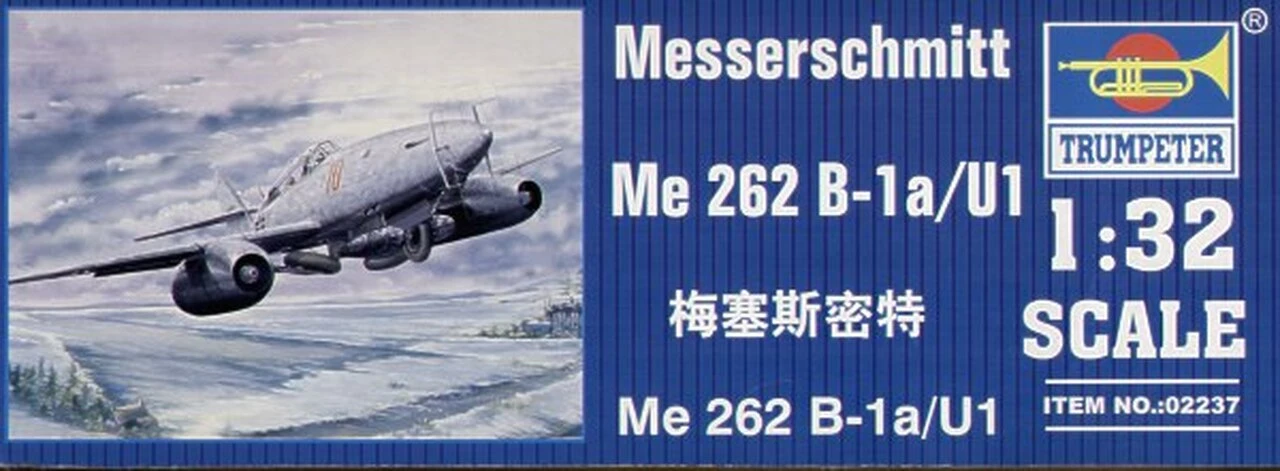 Cheap β Messerschmitt Me 262 B-1a/U1 Night Fighter 1/32 Trumpeter 𧨠1 Cheap β Messerschmitt Me 262 B-1a/U1 Night Fighter 1/32 Trumpeter π§¨