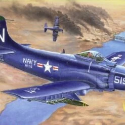 Best Sale ✔️ A-1D AD-4 Skyraider Aircraft 1/32 Trumpeter 🧨