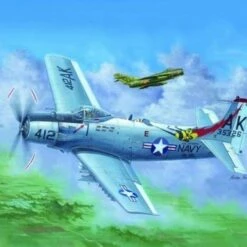 Wholesale 👍 A1-H AD-6 Skyraider 1/32 Trumpeter ✨