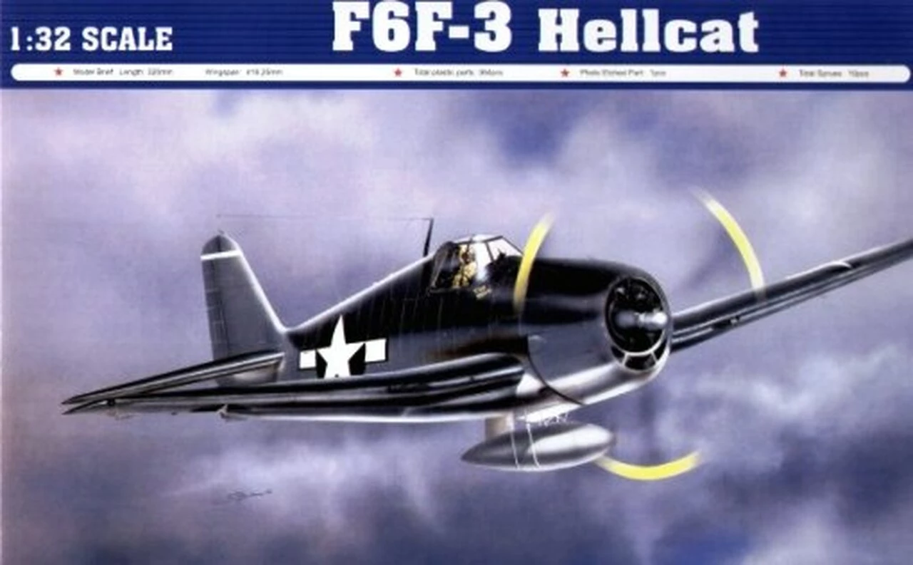 Top 10 π F6F-3 Hellcat Fighter 1/32 Trumpeter π 1 Top 10 π F6F-3 Hellcat Fighter 1/32 Trumpeter π