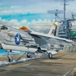 Best Pirce 🤩 F-8E Crusader US Navy Fighter 1/32 Trumpeter 🤩