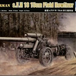 Best Sale ⌛ German 15cm s.F.H.18 Field Howitzer 1/35 Trumpeter 🌟