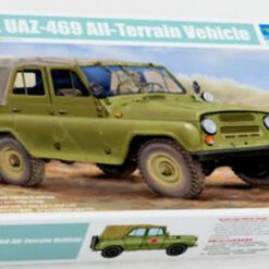 Best reviews of 🔥 Soviet UAZ-469 All-Terrain Vehicle 1/35 Trumpeter ✨
