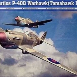 Deals 🎁 Curtiss P-40B Warhawk (Tomahawk IIA) 1/48 Trumpeter 👏