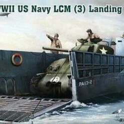 Budget 👏 WWII US Navy LCM(3) Landing Craft 1/35 Trumpeter 😀