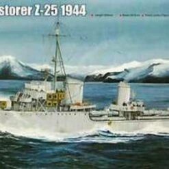 Best Pirce 🛒 German Zerstorer Z-25 Destroyer 1944 1/350 Trumpeter ✔️