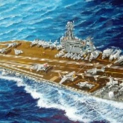 New 👏 USS Theodore Roosevelt CVN-71 2006 1/700 Trumpeter 🎁