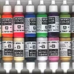 Wholesale 🤩 Wargame Special Model Color Paint Set 17ml Bottle Acrylic (16 Colors) Wargame Special Model Color Paint Set 17ml Bottle Acrylic (16 Colors) 🎁
