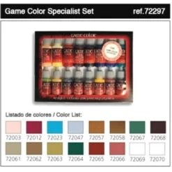 Flash Sale 💯 Specialist Game Color Paint Set (16 Colors) Vallejo Paint 🧨