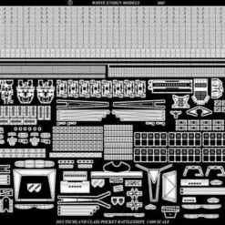 New 🤩 German Pocket Battleships Detail Set 1/400 White Ensign German Pocket Battleships Detail Set 1/400 White Ensign 🎁