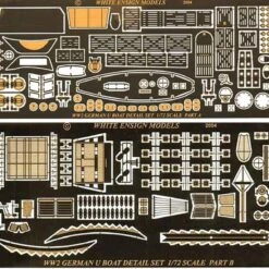 Deals 👏 U-Boat Type VIIc Detail Set For RVL 1/72 White Ensign U-Boat Type VIIc Detail Set for RVL 1/72 White Ensign ⭐