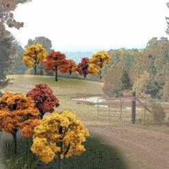 Top 10 ⌛ Fall Colors Value Pack Ready-Made Trees 2" - 3" Woodland Scenics 😍