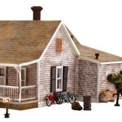 Coupon 😀 Built-N-Ready Old Homestead House HO Scale Woodland Scenics ✔️