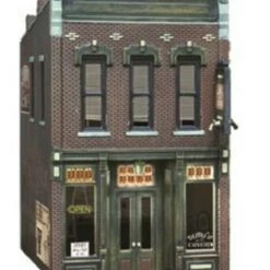 New 🧨 Built 'N' Ready Sully's Tavern HO Scale Woodland Scenics 👍