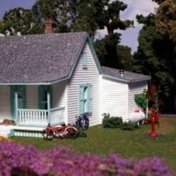 Flash Sale 😀 Country Cottage Building Kit N Scale Woodland Scenics 🎁