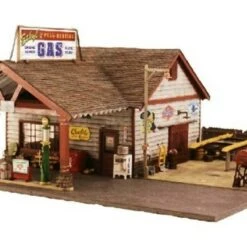 Flash Sale 😍 Ethyl's Gas & Service O Scale Woodland Scenics 🛒