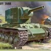 Coupon 💯 Soviet KV-2 Heavy Tank 1/35 Zvezda 🎁