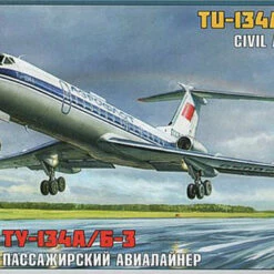 New β Tupolev Tu-134A/B-3 Russian Civil Airliner 1/144 Zvezda β¨