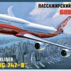 Budget π Boeing 747-8 Intercontinental Passenger Airliner 1/144 Zvezda β¨
