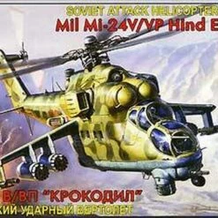 Hot Sale 🔥 Mil Mi-24V/VP Hind E Soviet Attack Helicopter 1/72 Zvezda 🔔